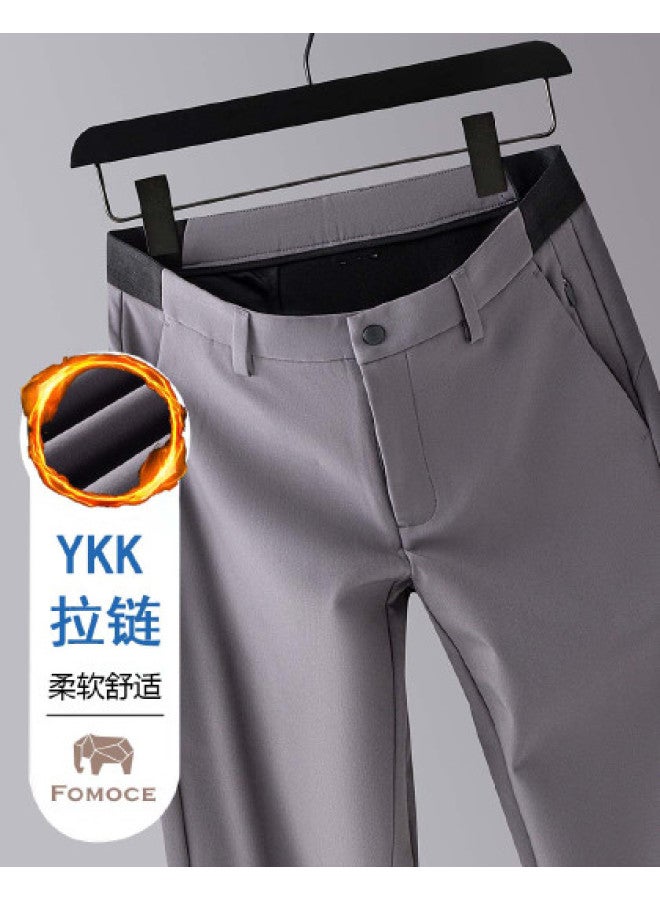 Fomoce men's Business Casual Straight-leg Pants For Spring/fall - Image 1