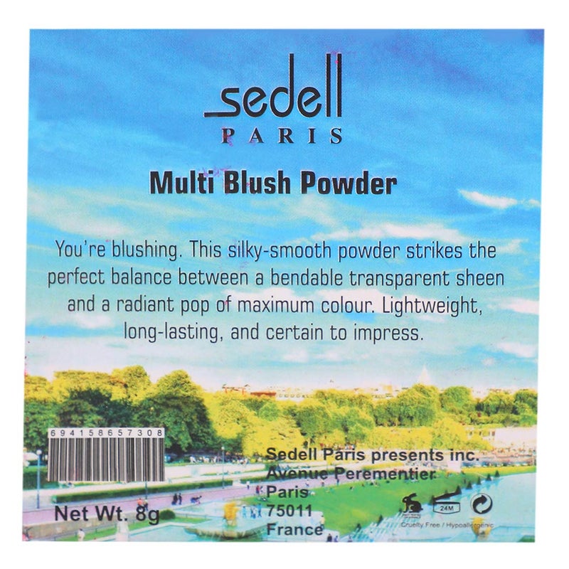 Sedell Multi Blush Powder01 Multicolor 8 g - Image 3