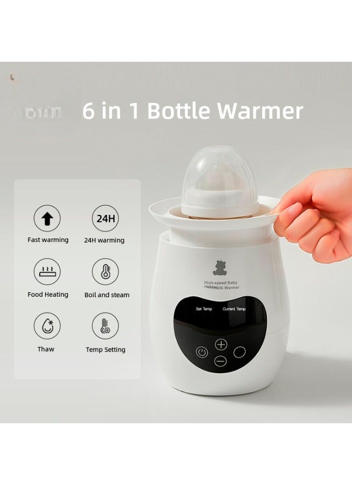Generic Baby Milk Warmer, Lightweight And Portable Baby Milk Bottle Warmer, Durable And Compact Electric Milk Heater, Intelligent Multifunctional Baby Feeder Warmer, (1pc)  - Image 4