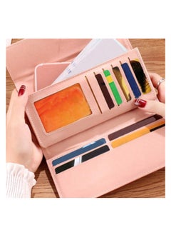 Generic Womens Wallet PU Leather Long Wallet For Women Card Holder Organiser  - Image 4