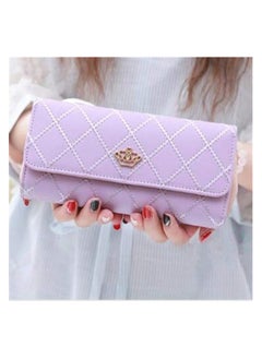 Generic Womens Wallet PU Leather Long Wallet For Women Card Holder Organiser  - Image 3