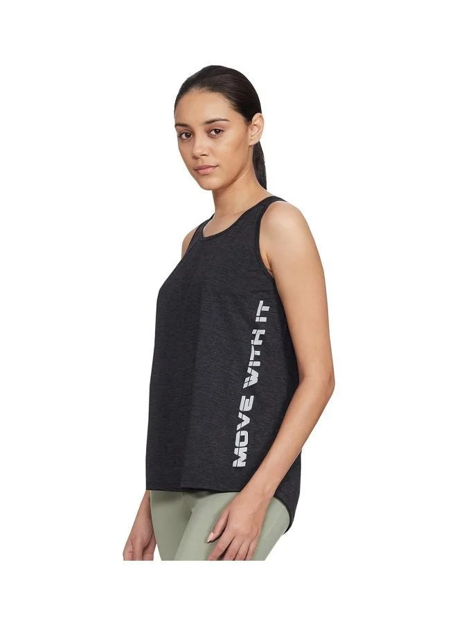 JOCKEY black AP27 Women Tactile Microfiber Elastane Stretch Relaxed Fit T Shirt with StayDry and StayFresh Treatment for Women | Best Price UAE