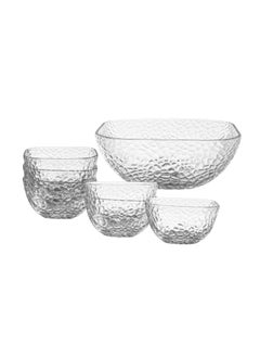 Elegant Quarry glass yogurt set 7 pieces  - Image 1