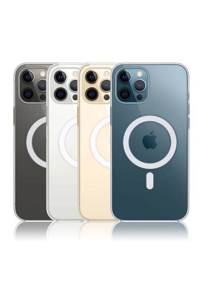 GREEN LION iPhone 13 Pro 6.1" Magnetic Case / 360° Anti-Shock Creative Cover / Anti-Scratch / Easy Access to All Ports / Drop Protection - Clear - Image 4