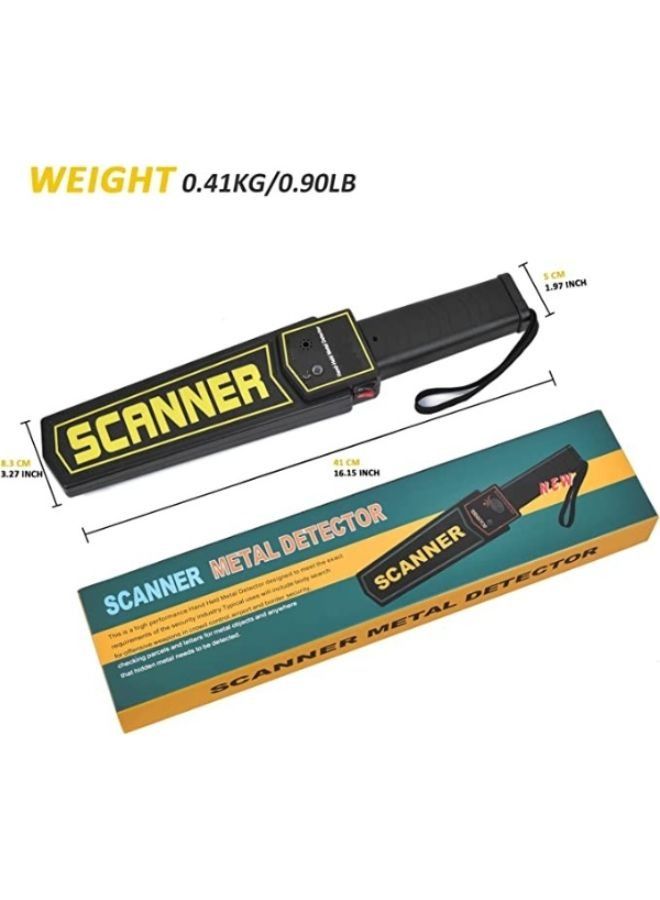 Generic Super Scanner Handheld Metal Detector for Security Purposes  - Image 2