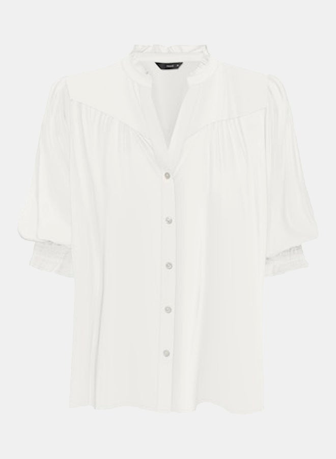 ONLY ONLY Womens Raya 3/4 Shirt Woven  - Image 1
