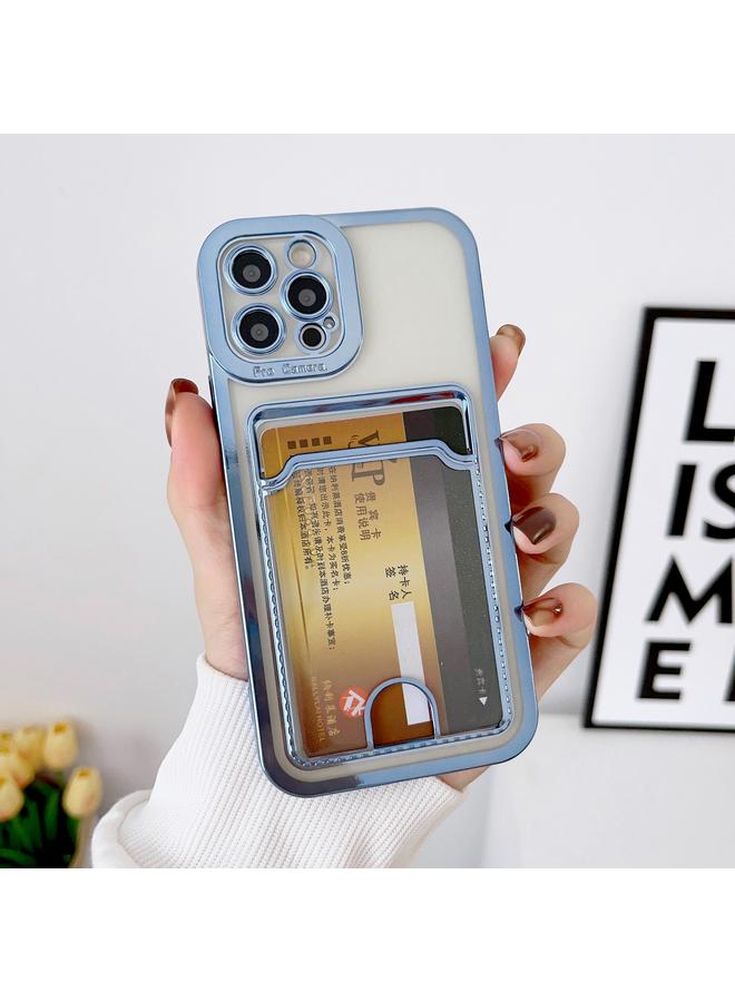 اس-توب جراب لهاتف iPhone 14 Pro Max بإطار مطلي بالكهرباء وفتحة بطاقة - Image 1