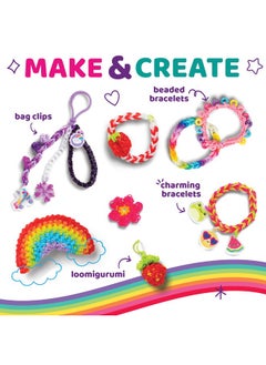 Rainbow Loom Rainbow Loom: Treasure Trove - DIY Rubber Band Bracelet Craft Kit with Case - 11,000 Loom Bands & Accessories, Design & Create, Ages 7+ Amazon Exclusive  - Image 5