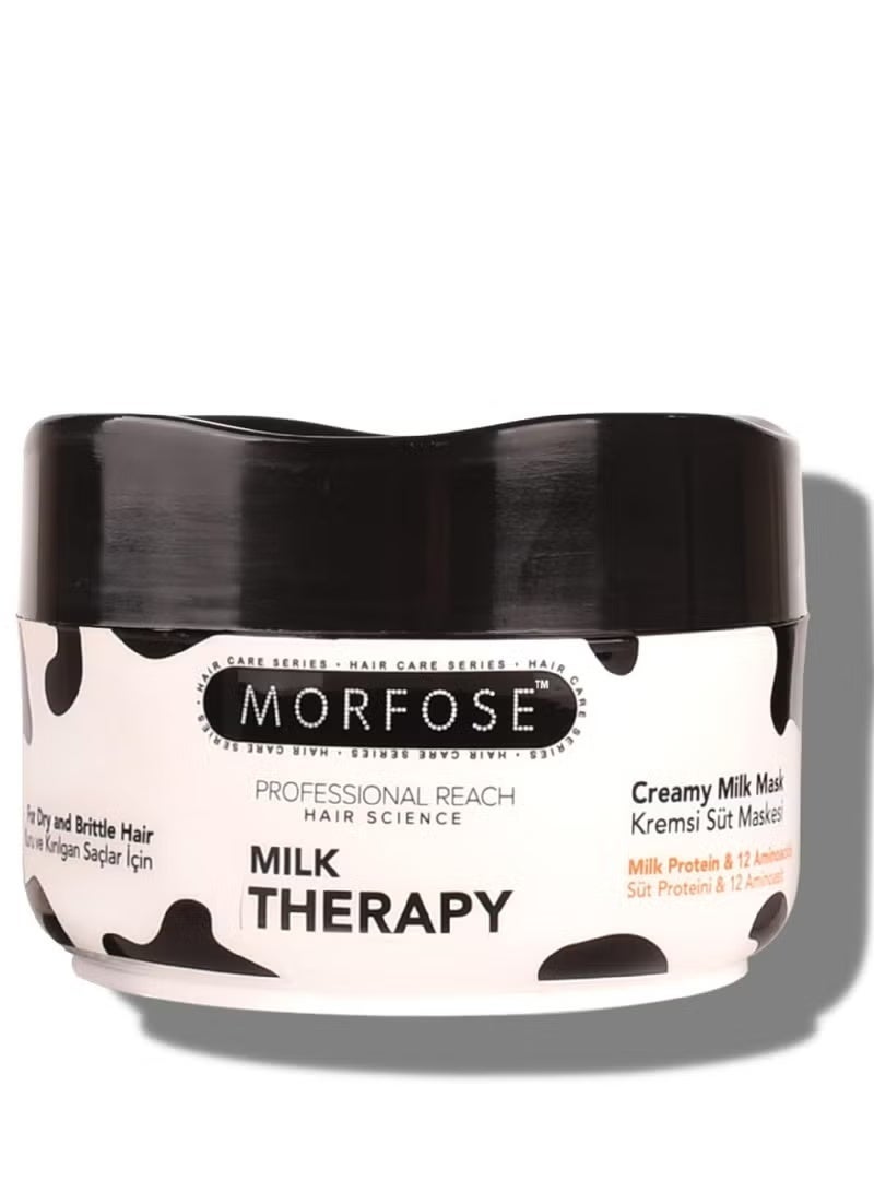 Morfose Milk Therapy Cream Hair Mask 500ml - Image 1