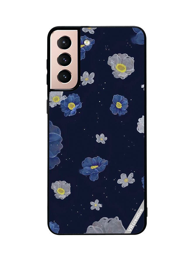 VR CREATIVE Protective Case Cover For Samsung Galaxy S21 Plus 5G Floral Design Multicolour - Image 1