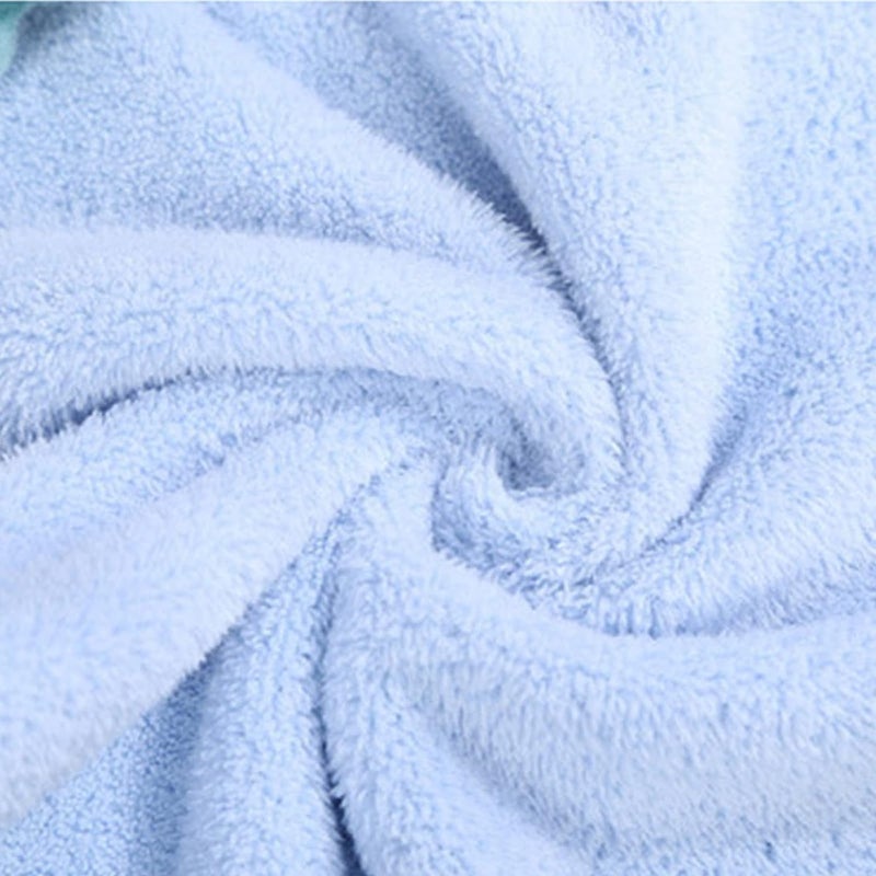 F Y V icrofiber Wash Basin Hanging Hand Kitchen Towel Napkin with Ties 30x30 cm Pack of 4 Multicolor - Image 4