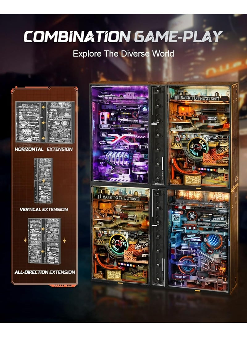 روبوتايم روكر مسار رخام الهيب هوب للشوارع، أحجية ميكانيكية ثلاثية الأبعاد MR03S - Image 4