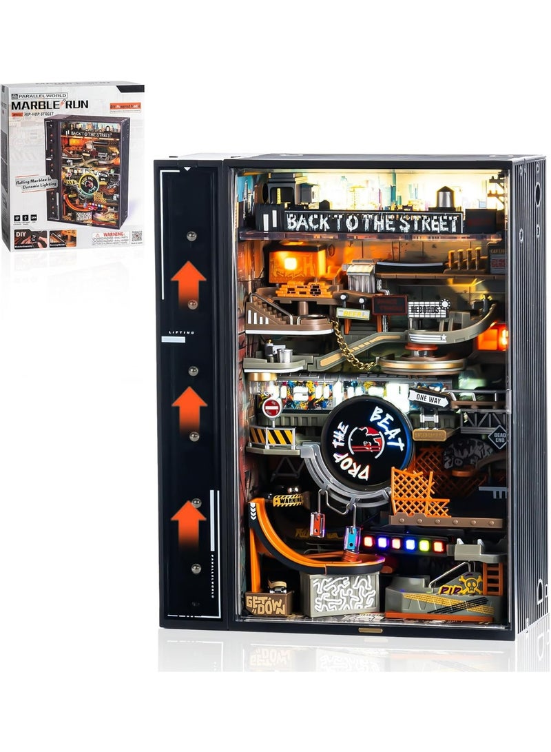 روبوتايم روكر مسار رخام الهيب هوب للشوارع، أحجية ميكانيكية ثلاثية الأبعاد MR03S - Image 1