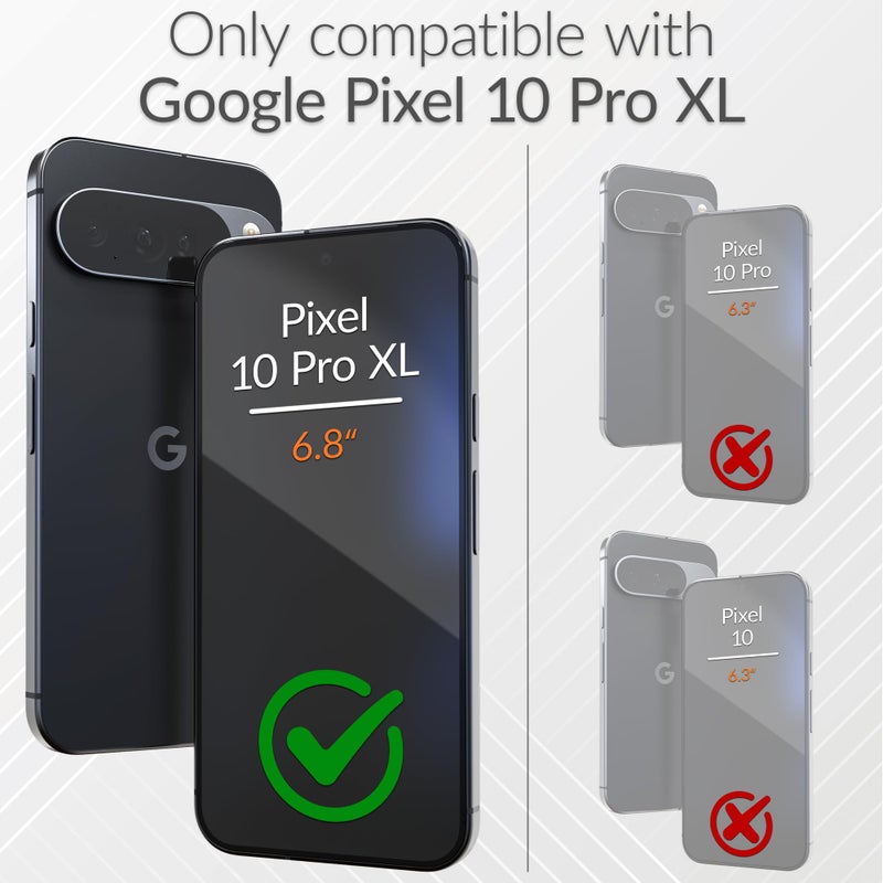 Crave Case for Google Pixel 10 Pro XL (6.8â€) â€” Dual-Layer Shockproof Protection, Textured Grip, Wireless Charging Compatible, Forest Green - Image 2