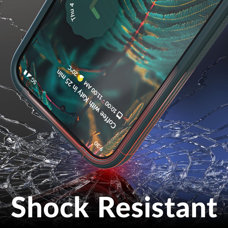 Crave Case for Google Pixel 10 Pro XL (6.8â€) â€” Dual-Layer Shockproof Protection, Textured Grip, Wireless Charging Compatible, Forest Green - Image 5