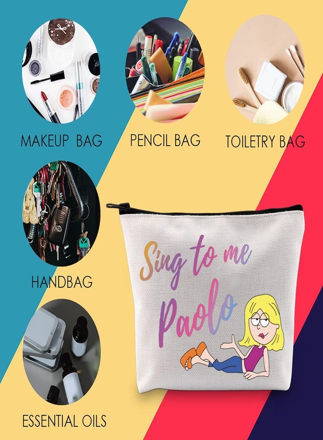 MNIGIU L-izzie Cosmetic Bag L-izzie Fan Gift Sing to Me Paolo Makeup Zipper Pouch for Women - Image 4