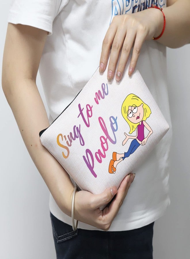 MNIGIU L-izzie Cosmetic Bag L-izzie Fan Gift Sing to Me Paolo Makeup Zipper Pouch for Women - Image 5