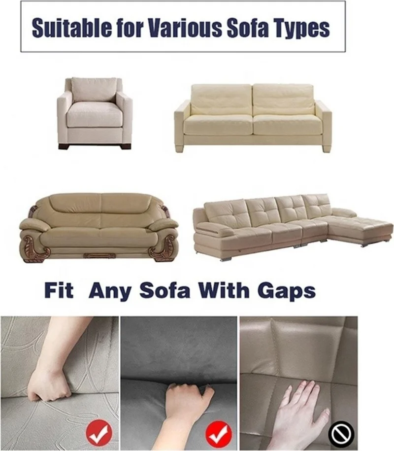 الجيار Lycra Sofa, Sofa, Sofa Bed Cover Elastic, Pitikare Pattern3+1+1
