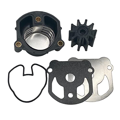 CM YiheoZux 0984461 Stern Drive Water Pump Impeller Kit for OMC Cobra 2.3L to 7.5L Marine Engines Cooling Unit with Housing 984461 - Image 1