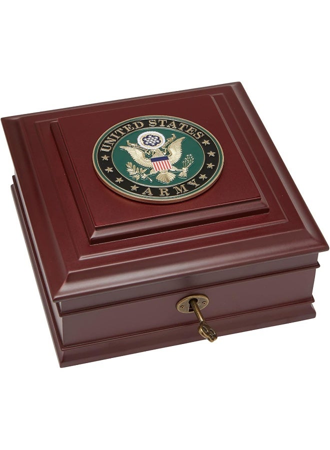 Allied Flag Allied Frame US Army Medallion Desktop Box - Image 2