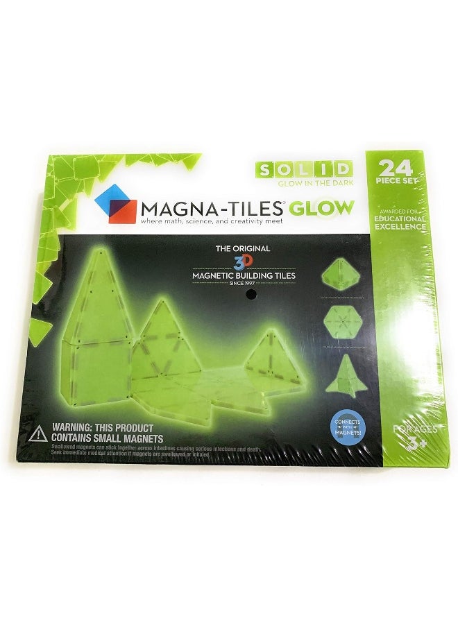 MAGNA-TILES MAGNA-TILES Glow 24-Piece Set  - Image 1