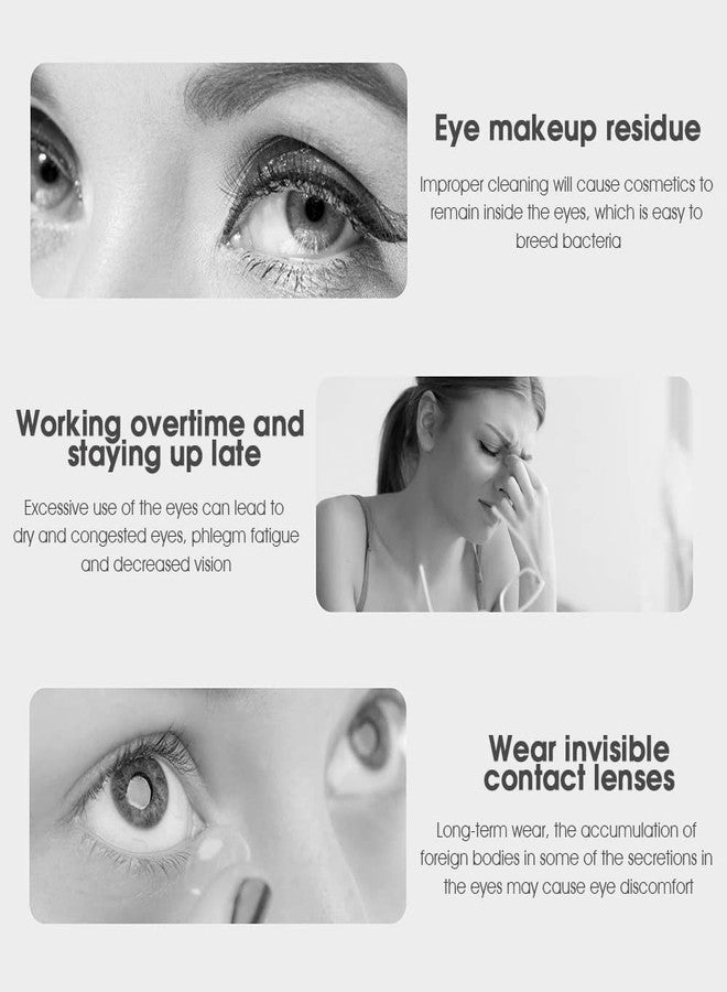 Ndola Silicone Transparent Eyewash Cup Can Effectively Clean Eyes and Relieve Dry Eyes,Portable Eyewash Bath Kit Cleaning Makeup Dust,Eye Cleaner Smoothing Tired Eyes (2) - Image 4