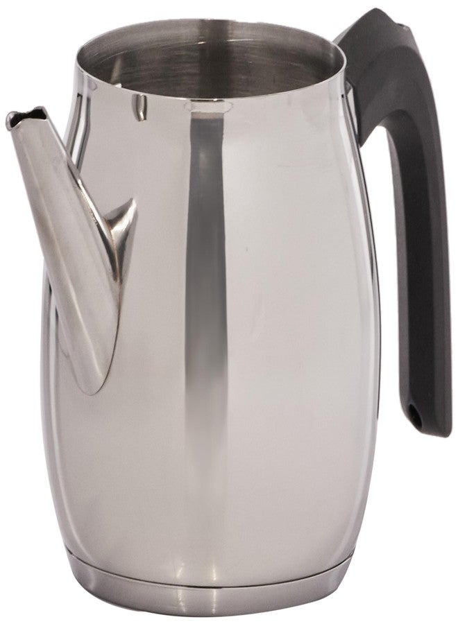 Karaca Belinay Teapot Set Silver Black, Medium Teapot, 18/10 Stainless Steel, Teapot/Lid (1 lt, 2.20 lb), Tea Kettle (1.6 lt, 3.5 lb), Suitable for Induction - Image 5