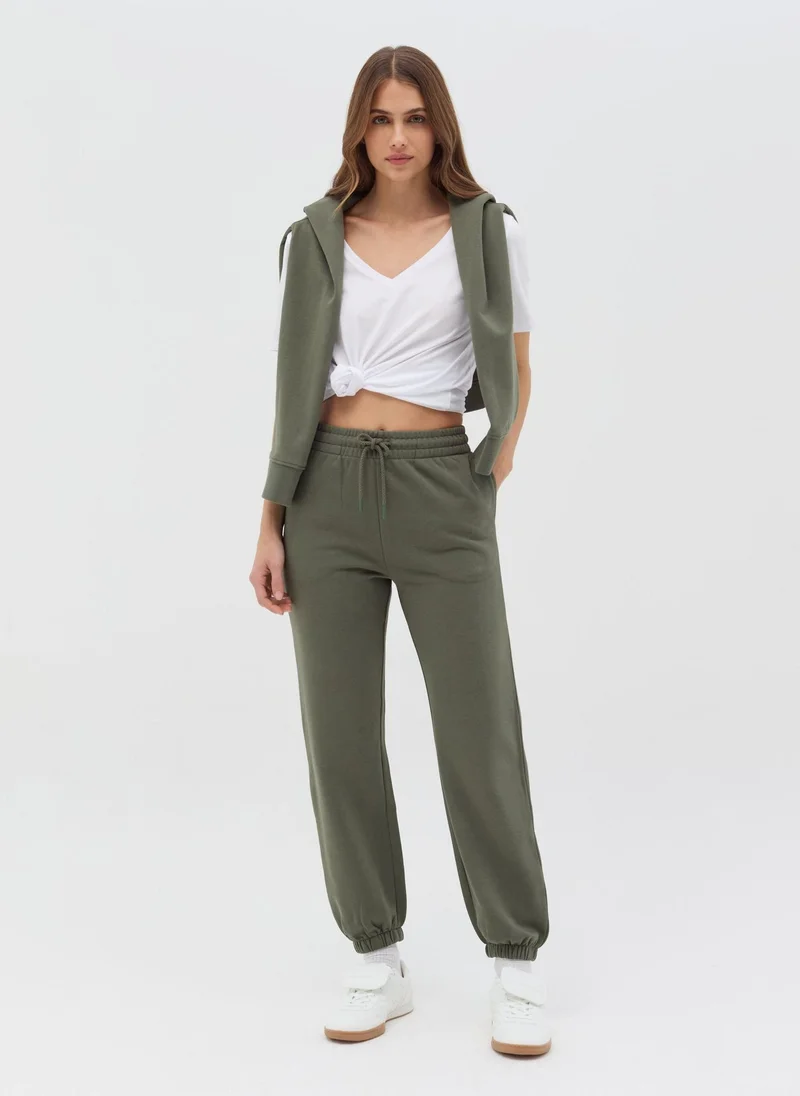 Ovs Essential V-Neck T-Shirt In Cotton