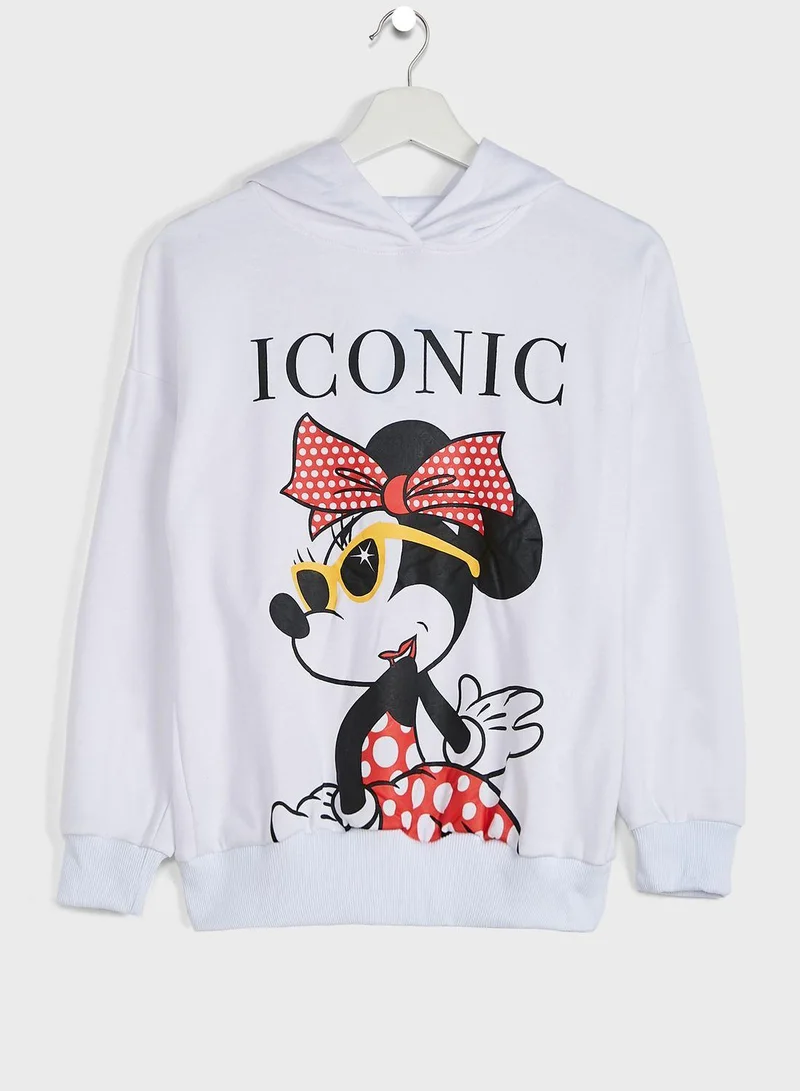 Disney Youth Minnie Mouse Hoodie