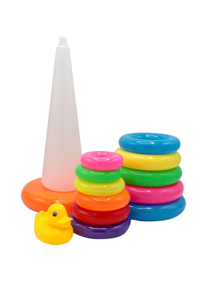 Junior Colourful Ring Toss With Pillar Playset - Image 2