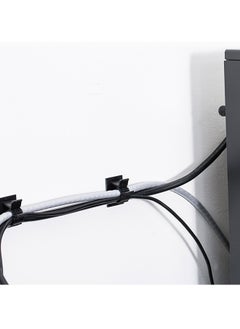 Beyond 20 Pcs Adjustable Wire Clips Cable Clamp, Adhesive organizer Cable Clips, Suitable for Data Cables, Network Cables, Mouse Cables, etc  - Image 3