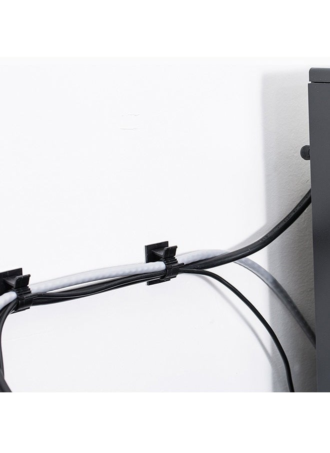 Beyond 20 Pcs Adjustable Wire Clips Cable Clamp, Adhesive organizer Cable Clips, Suitable for Data Cables, Network Cables, Mouse Cables, etc  - Image 3