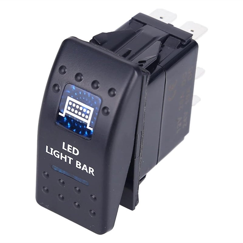 Wivplex Waterproof Toggle Switch for 12-24V Vehicles - Image 1