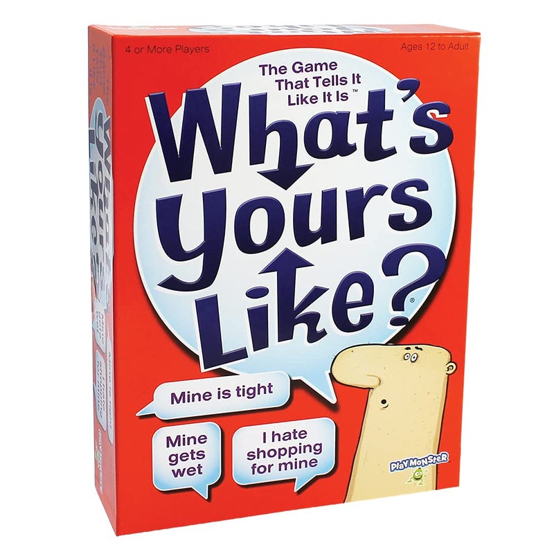 PlayMonster What's Yours Like? — Hilarious Party Card Game — Describe What Your Guess Word is Like — Ages 12+ - Image 1