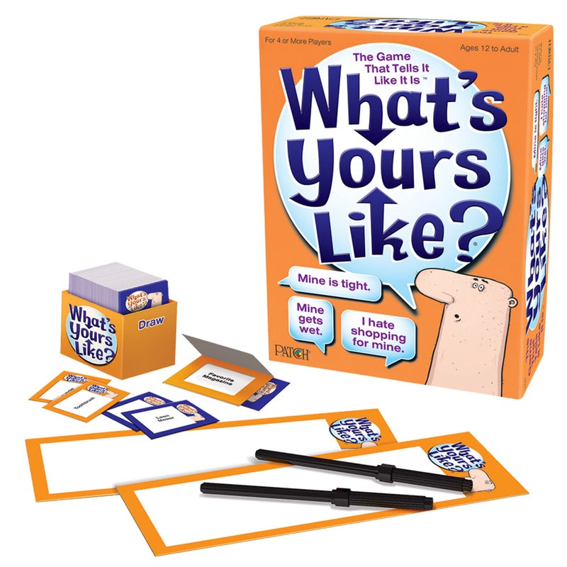 PlayMonster What's Yours Like? — Hilarious Party Card Game — Describe What Your Guess Word is Like — Ages 12+ - Image 2
