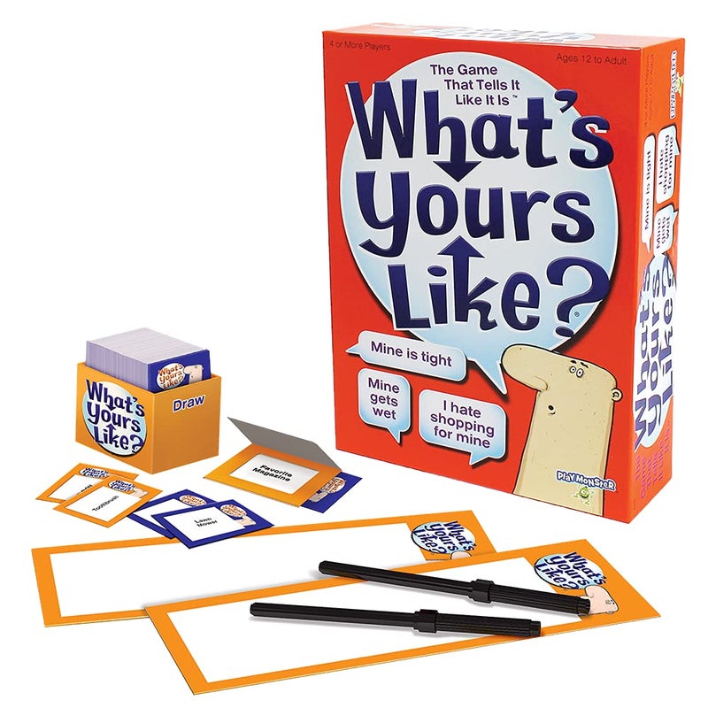 PlayMonster What's Yours Like? — Hilarious Party Card Game — Describe What Your Guess Word is Like — Ages 12+ - Image 3