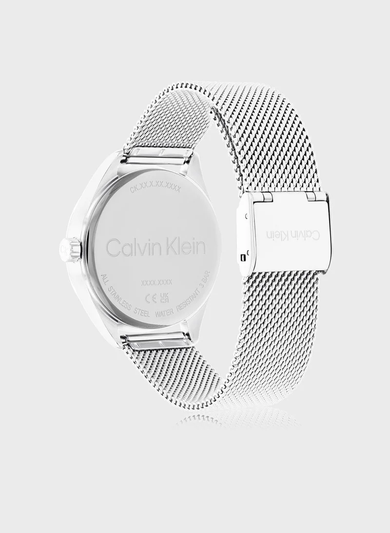 CALVIN KLEIN Entice Mesh Strap Analog Watch
