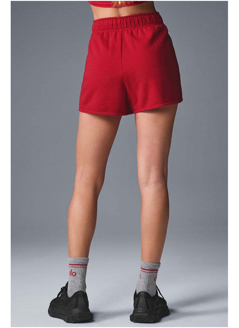 alo - ALO red sports three-point shorts - Image 1