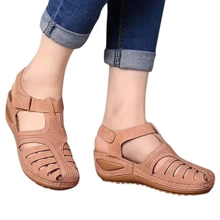Foreign Trade Large Size Sandals Women''s 2020 Summer New and Casual Wedge Sandals for Women - Image 4