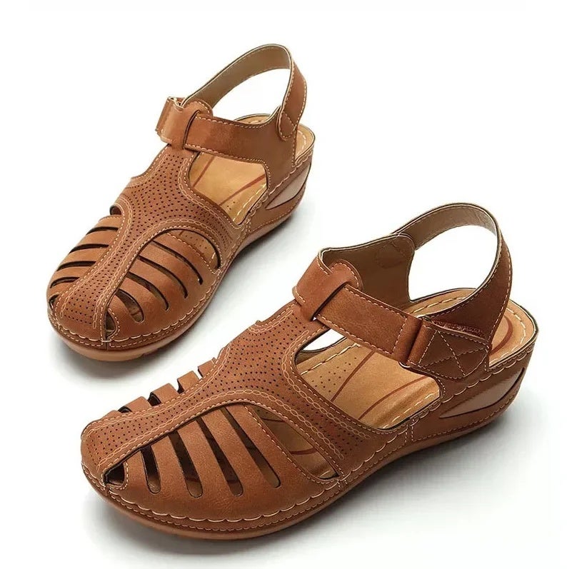 Foreign Trade Large Size Sandals Women''s 2020 Summer New and Casual Wedge Sandals for Women - Image 5