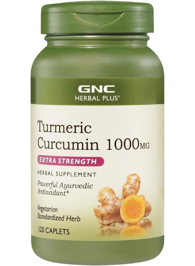 GNC Herbal Plus Turmeric Curcumin 1000Mg Extra Strength  - Image 1