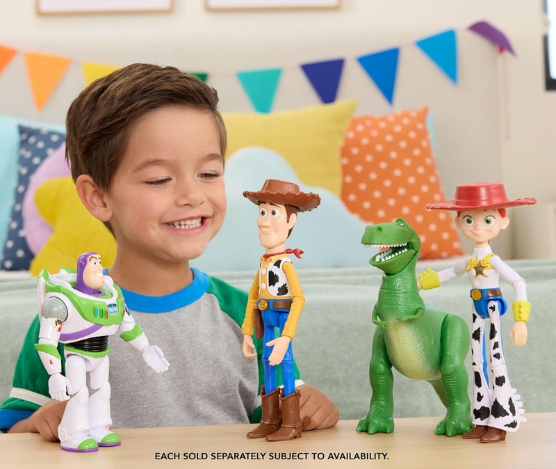 Mattel Games Mattel Disney Pixar Toy Story 5 Rex Action Figure - 7.25 Inches Tall, 8 Posable Joints - Image 2