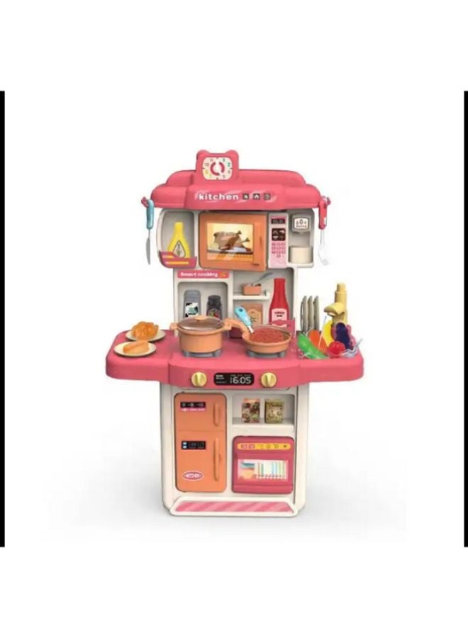 مطبخ 35 قطعه به صنبور للمياه ويصدر  الموسيقي مقاس ارتفاع 69سم *45*22