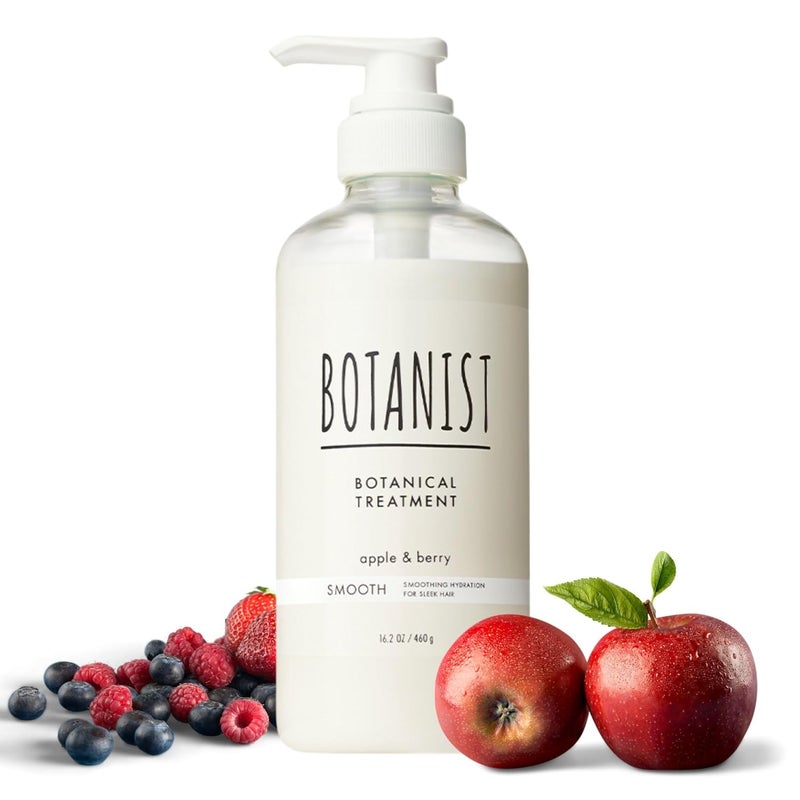 Botanist Keratin Conditioner for Dry Hair  Frizzy Hair Women  Men Natural Organic Treatment by Macadamia Nut Oil  Jojoba Oil from Japan Sulfate  Silicone Free Green Apple  Rose 162 Oz460g