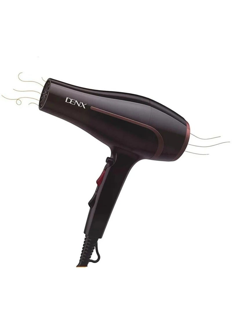 Denx Professional Hair Dryer from M DX1384 with high power and comfortable design - Image 2