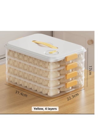Dumpling Storage Containers with Non-Stick Lids Bottom Slit Dumpling Box Dumpling Box Stackable Storage Box Clear Dumpling Box - pzsku/Z5209EC98AD2F3DF51DCCZ/45/_/1736669554/8e93fd01-8f41-4491-8edc-4a86eac8079d