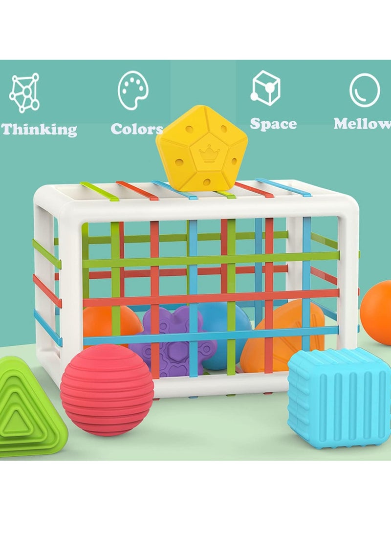 spa luxetique Acrylonitrile Butadiene Styrene Baby Toys 12-18 Months,Baby Sensory Fine Motor Skills Developmental Toys,Gifts for 6 9 12 18 Month Age 1 2 3 4 One Two Year Old Boys Girls Kids, multicolor  - Image 2