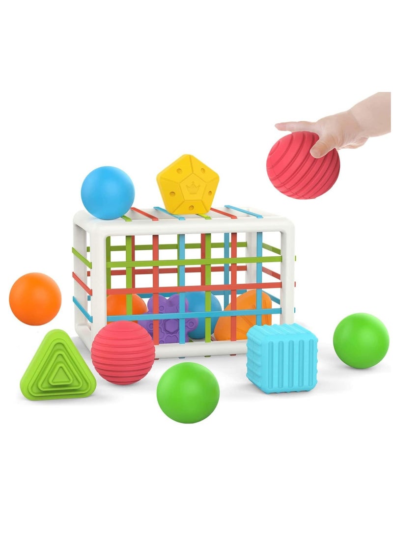 spa luxetique Acrylonitrile Butadiene Styrene Baby Toys 12-18 Months,Baby Sensory Fine Motor Skills Developmental Toys,Gifts for 6 9 12 18 Month Age 1 2 3 4 One Two Year Old Boys Girls Kids, multicolor  - Image 1