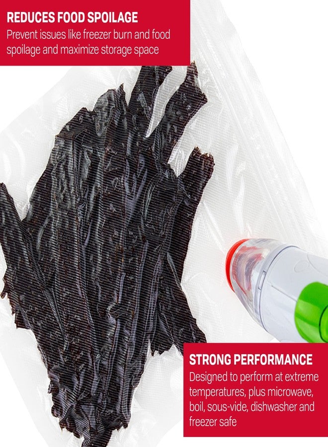 Nesco VS-10HB 8" x 9" Vacuum Sealer Bags 24 count For Use With Nesco Handheld Vacuum Sealer - Image 2