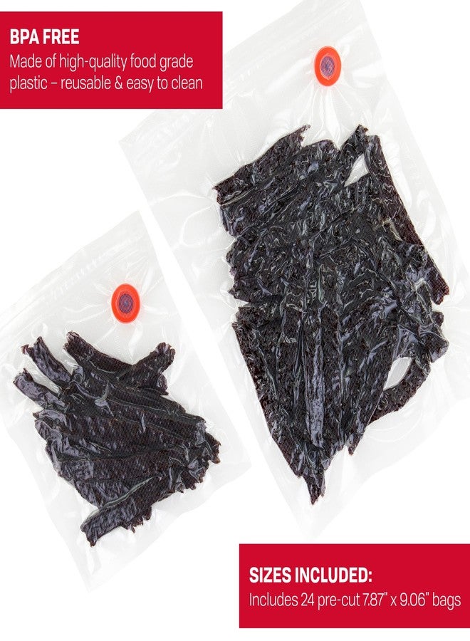 Nesco VS-10HB 8" x 9" Vacuum Sealer Bags 24 count For Use With Nesco Handheld Vacuum Sealer - Image 4